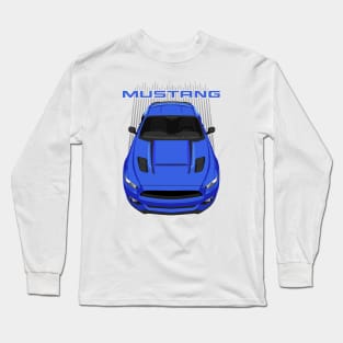 Mustang GT CS 2016-2017 - Blue Long Sleeve T-Shirt